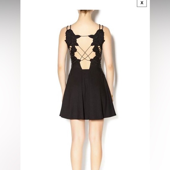 Free People Cutout Back Dress - Picture 1 of 3